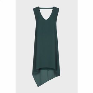 BCBG MaxAzria Shana Hi-low dress Teal
